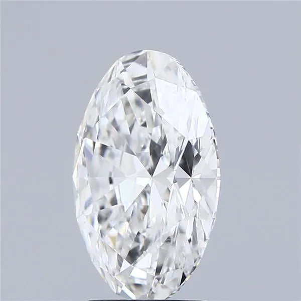 2.57ct Oval Lab Grown Diamond (Colour E, Clarity VVS2, IGI Certified)