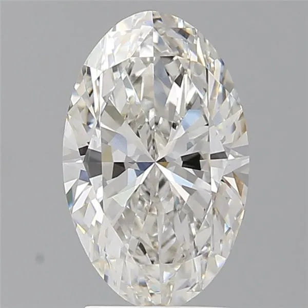 2.57ct Oval Lab Grown Diamond (Colour F, Clarity VVS2, IGI Certified)