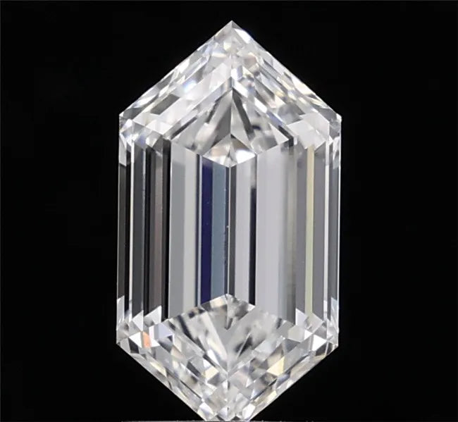 2.58ct Hexagonal Lab Grown Diamond (Colour E, Clarity VVS1, IGI Certified)