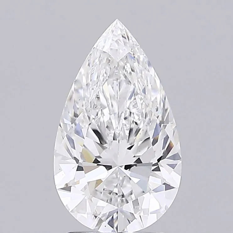 2.58ct Pear Lab Grown Diamond (Colour E, Clarity VS1, IGI Certified)