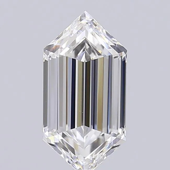 2.59ct Hexagonal Lab Grown Diamond (Colour D, Clarity VVS1, IGI Certified)