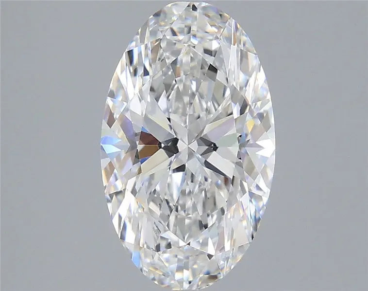 2.60ct Oval Lab Grown Diamond (Colour E, Clarity VVS2, IGI Certified)