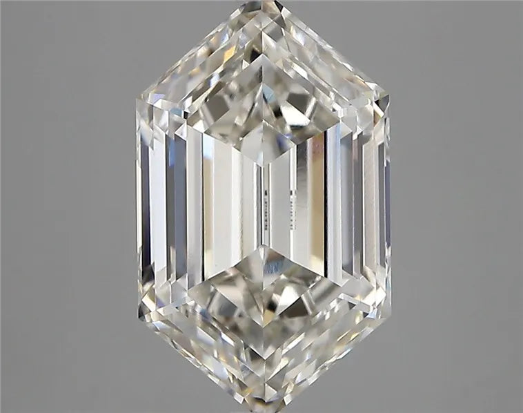 2.63ct Hexagonal Lab Grown Diamond (Colour G, Clarity VVS2, IGI Certified)