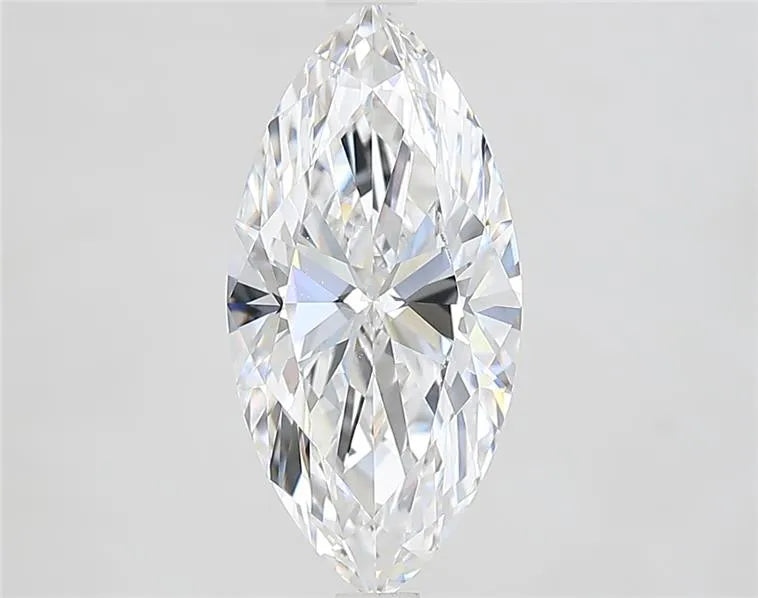 2.69ct Marquise Lab Grown Diamond (Colour D, Clarity VVS1, IGI Certified)