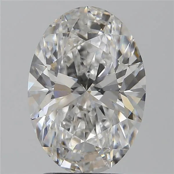 2.70ct Oval Lab Grown Diamond (Colour E, Clarity VS2, IGI Certified)
