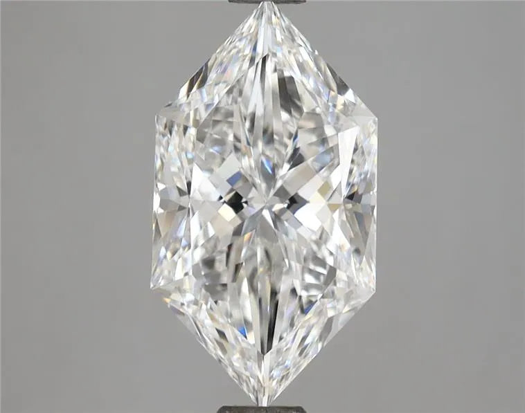 2.75ct Hexagonal Lab Grown Diamond (Colour D, Clarity VVS2, IGI Certified)
