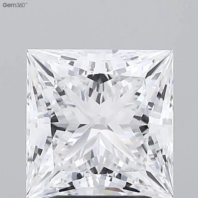 2.76ct Princess Lab Grown Diamond (Colour D, Clarity VVS2, GIA Certified)