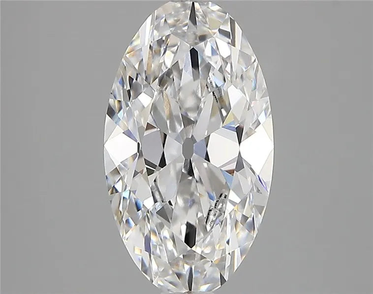 2.77ct Oval Lab Grown Diamond (Colour D, Clarity VVS2, IGI Certified)