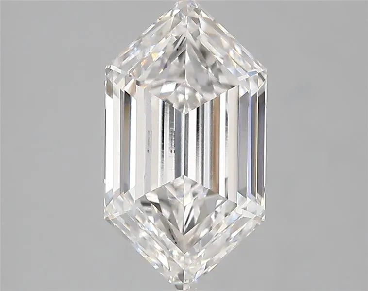 2.78ct Hexagonal Lab Grown Diamond (Colour E, Clarity VVS2, IGI Certified)
