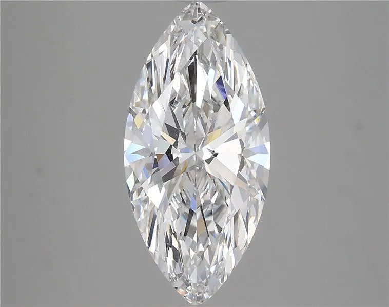 2.79ct Marquise Lab Grown Diamond (Colour D, Clarity VVS2, IGI Certified)