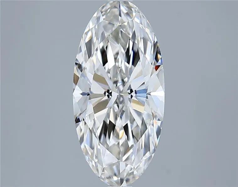 2.80ct Oval Lab Grown Diamond (Colour F, Clarity VVS2, IGI Certified)