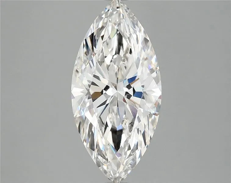 2.82ct Marquise Lab Grown Diamond (Colour G, Clarity VVS2, IGI Certified)