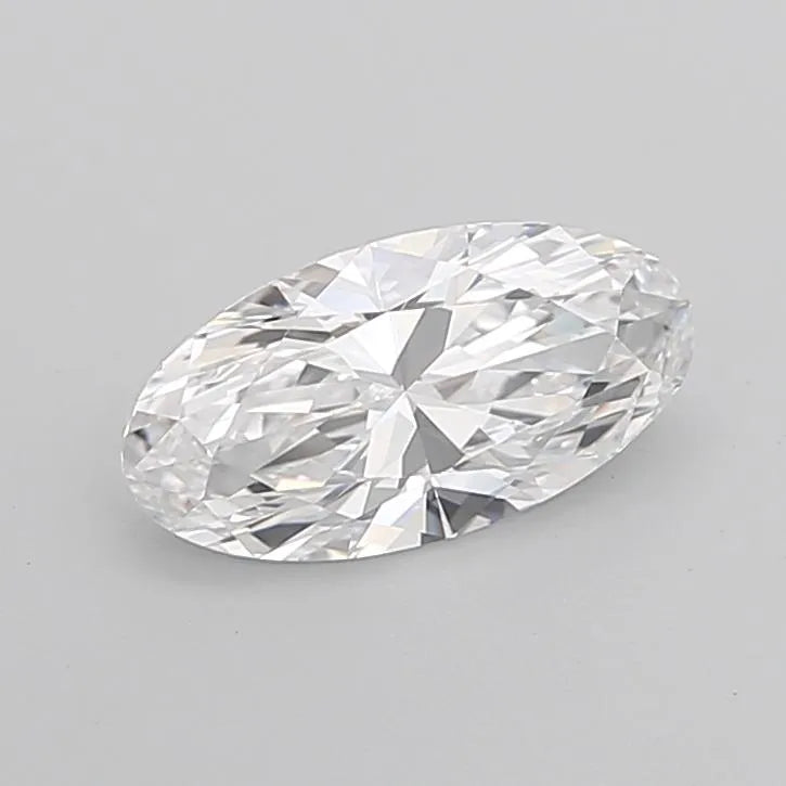 2.86ct Oval Lab Grown Diamond (Colour D, Clarity VVS2, IGI Certified)