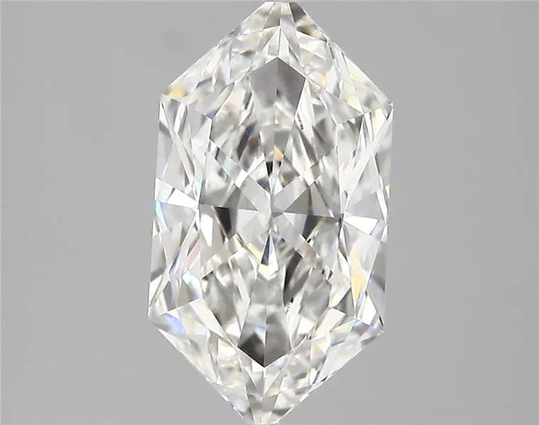 2.89ct Hexagonal Lab Grown Diamond (Colour E, Clarity VVS2, IGI Certified)