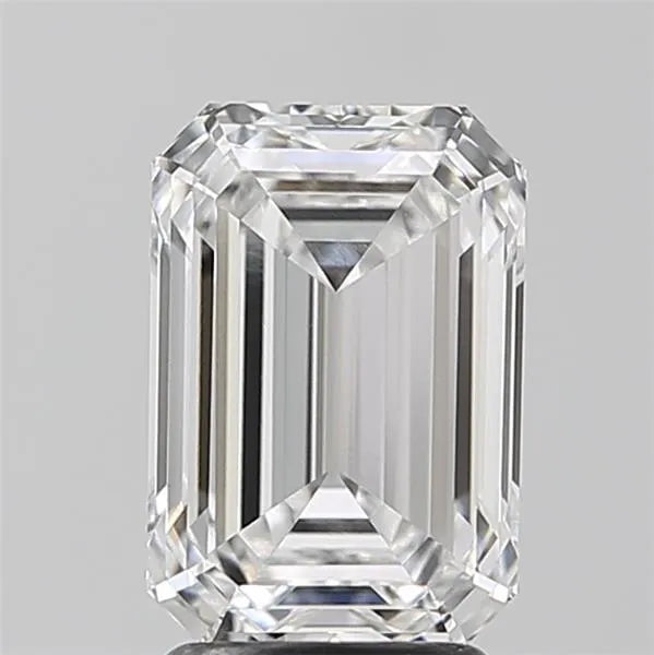 2.92ct Emerald Lab Grown Diamond (Colour D, Clarity VVS2, IGI Certified)