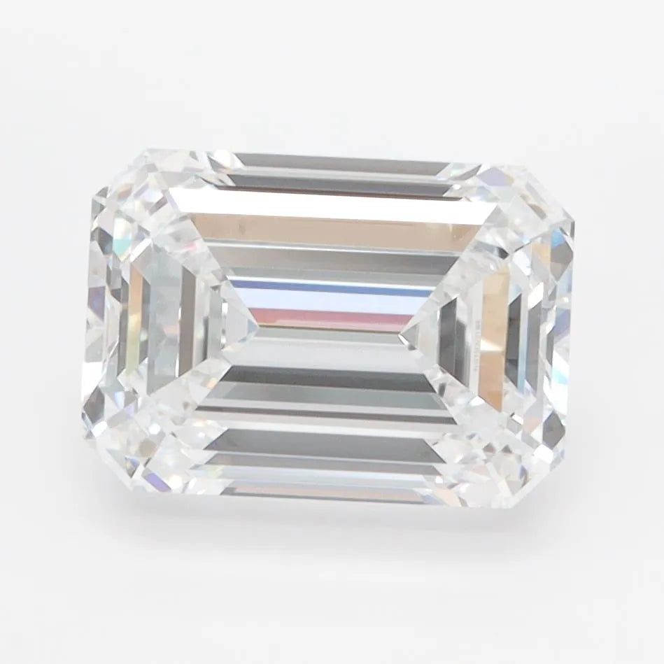 2.93ct Emerald Lab Grown Diamond (Colour D, Clarity VVS1, IGI Certified)