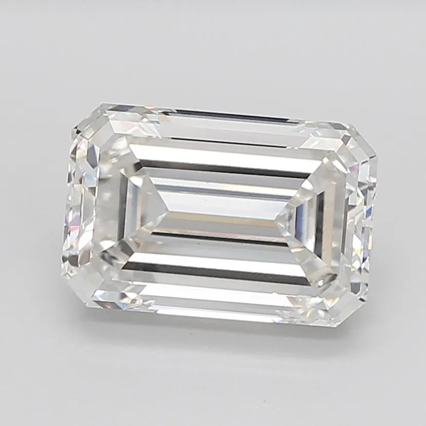 7.52ct Emerald Lab Grown Diamond (Colour G, Clarity VVS2, IGI Certified)