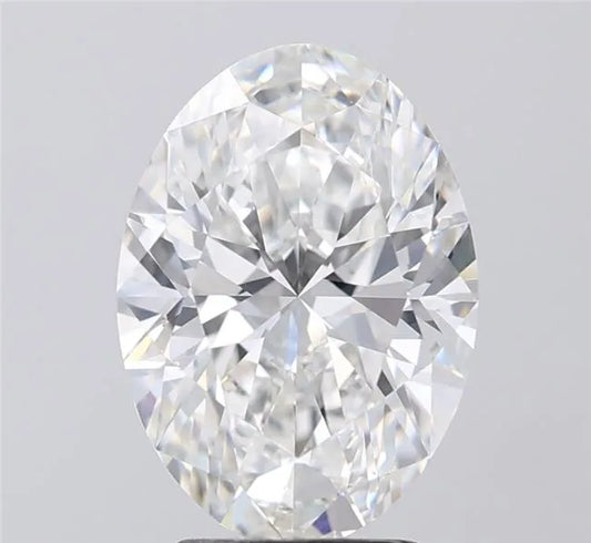 3.01ct Oval Lab Grown Diamond (Colour F, Clarity VVS2, IGI Certified)