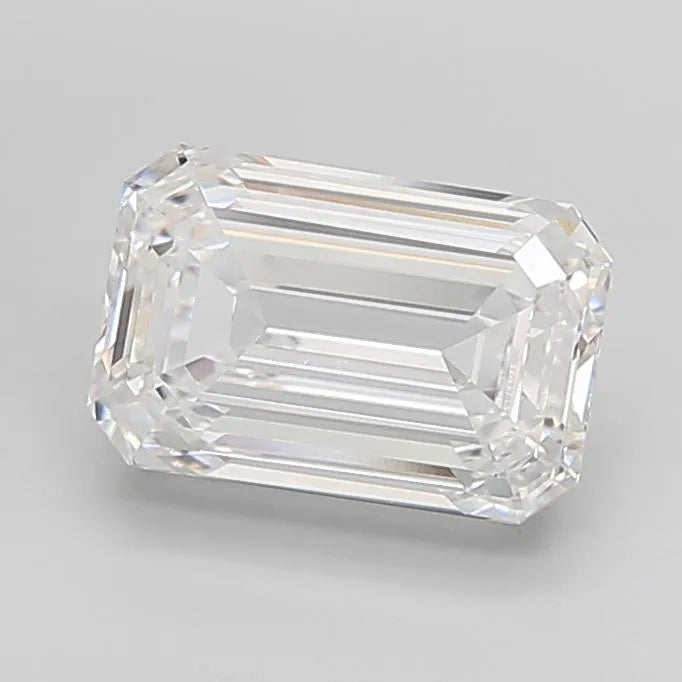 5.07ct Emerald Lab Grown Diamond (Colour D, Clarity VVS2, IGI Certified)
