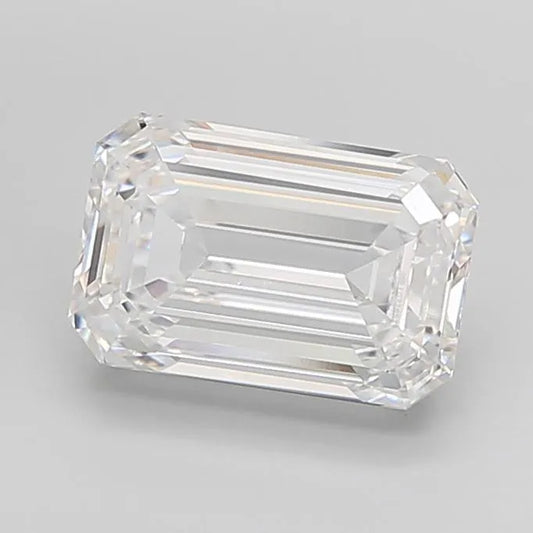 5.07ct Emerald Lab Grown Diamond (Colour D, Clarity VVS2, IGI Certified)
