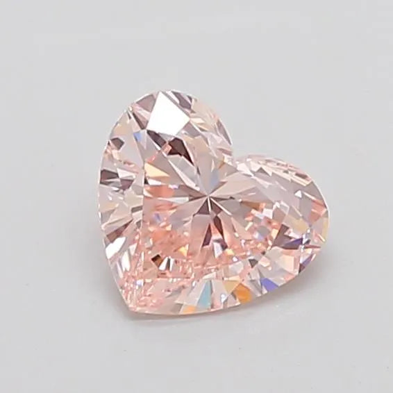 1.06ct Heart Lab Grown Diamond (Colour Fancy Pink, Clarity VVS2, IGI Certified)