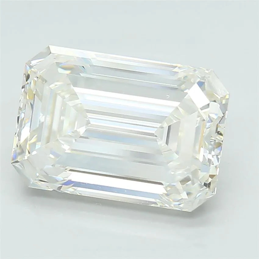 5.14ct Emerald Lab Grown Diamond (Colour G, Clarity VVS2, IGI Certified)