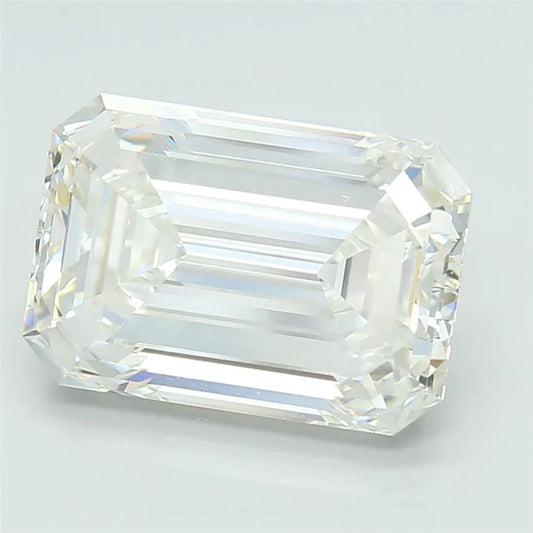 5.14ct Emerald Lab Grown Diamond (Colour G, Clarity VVS2, IGI Certified)