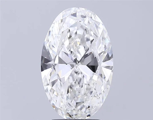 4.00ct Oval Lab Grown Diamond (Colour F, Clarity VS1, IGI Certified)