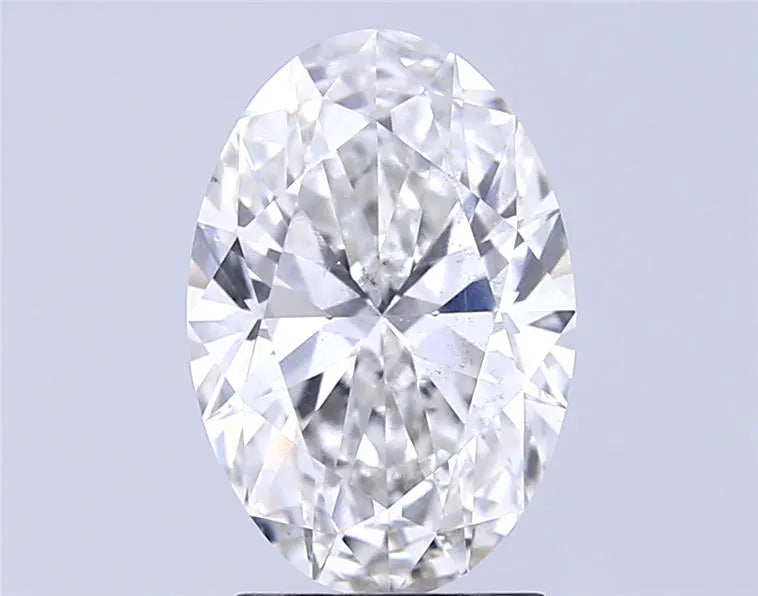 2.54ct Oval Lab Grown Diamond (Colour H, Clarity SI1, IGI Certified)