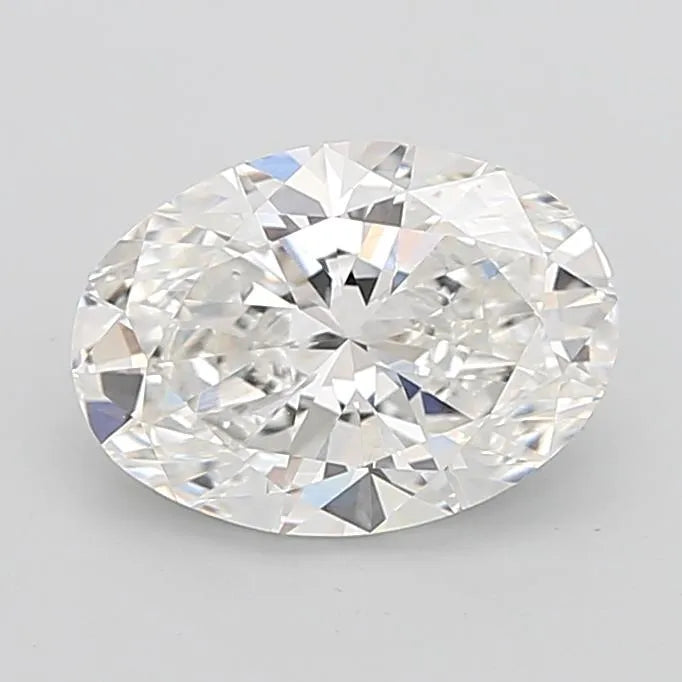 4.00ct Oval Lab Grown Diamond (Colour E, Clarity VVS2, IGI Certified)
