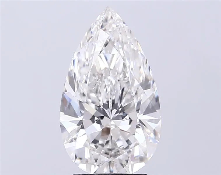 2.99ct Pear Lab Grown Diamond (Colour F, Clarity VVS2, IGI Certified)