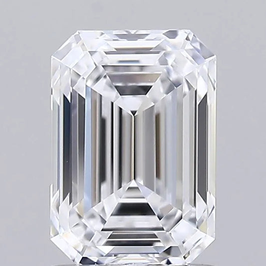 1.50ct Emerald Lab Grown Diamond (Colour D, Clarity VVS2, IGI Certified)
