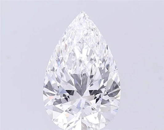 3.03ct Pear Lab Grown Diamond (Colour D, Clarity VVS2, IGI Certified)