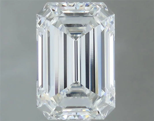 3.11ct Emerald Lab Grown Diamond (Colour F, Clarity VVS2, Cut EX, IGI Certified)