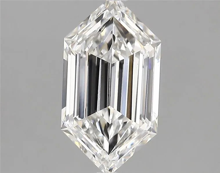 2.03ct Hexagonal Lab Grown Diamond (Colour E, Clarity VS1, IGI Certified)