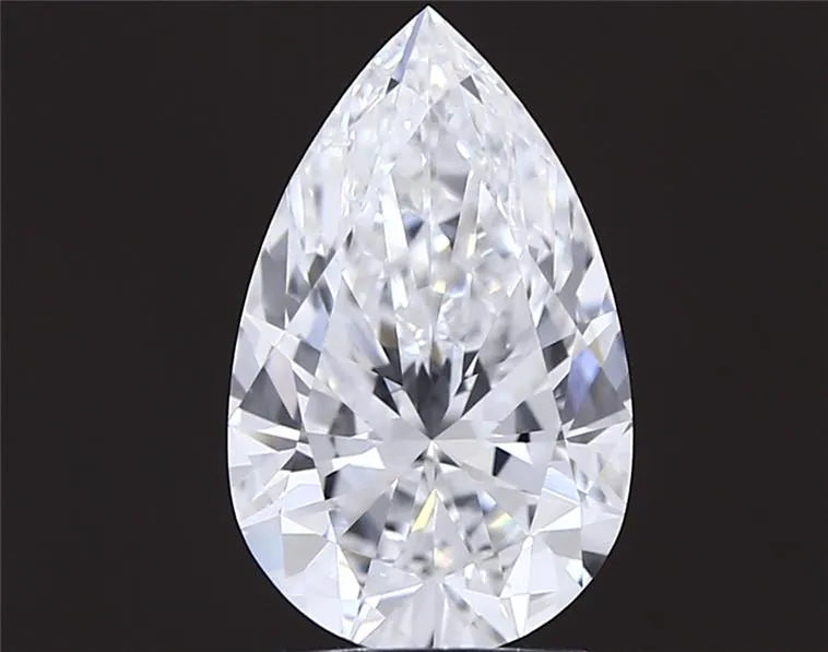 0.67ct Pear Lab Grown Diamond (Colour D, Clarity VVS2, IGI Certified)