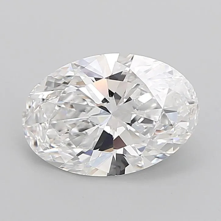 4.02ct Oval Lab Grown Diamond (Colour E, Clarity VVS2, IGI Certified)