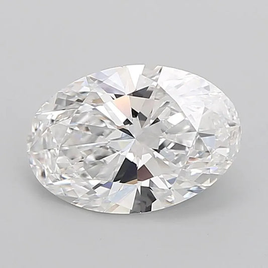 4.02ct Oval Lab Grown Diamond (Colour E, Clarity VVS2, IGI Certified)