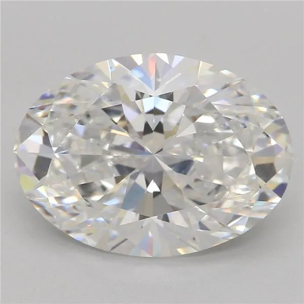 3.08ct Oval Lab Grown Diamond (Colour E, Clarity VVS1, Cut EX, IGI Certified)