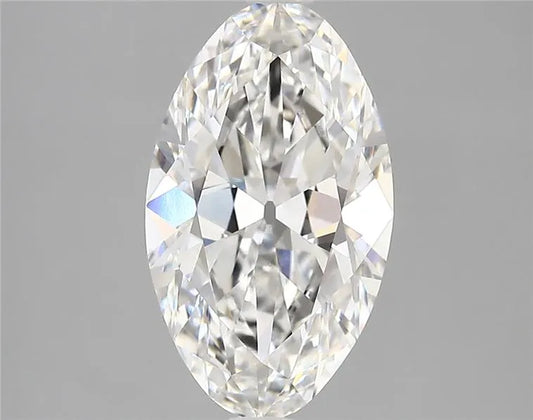 3.20ct Oval Lab Grown Diamond (Colour E, Clarity VVS2, IGI Certified)