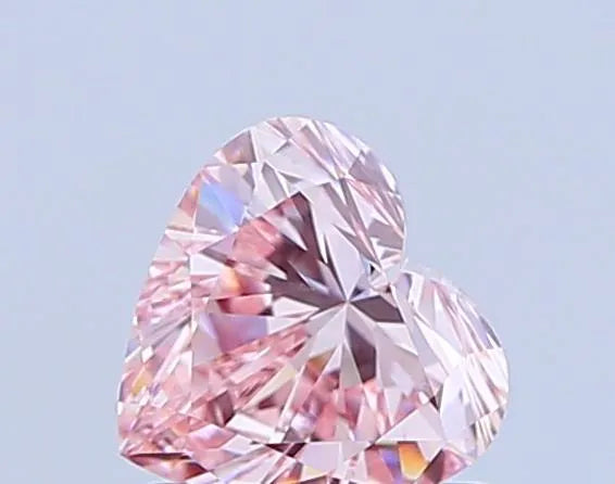 1.01ct Heart Lab Grown Diamond (Colour Fancy Intense Pink, Clarity VS1, Cut GD, IGI Certified)