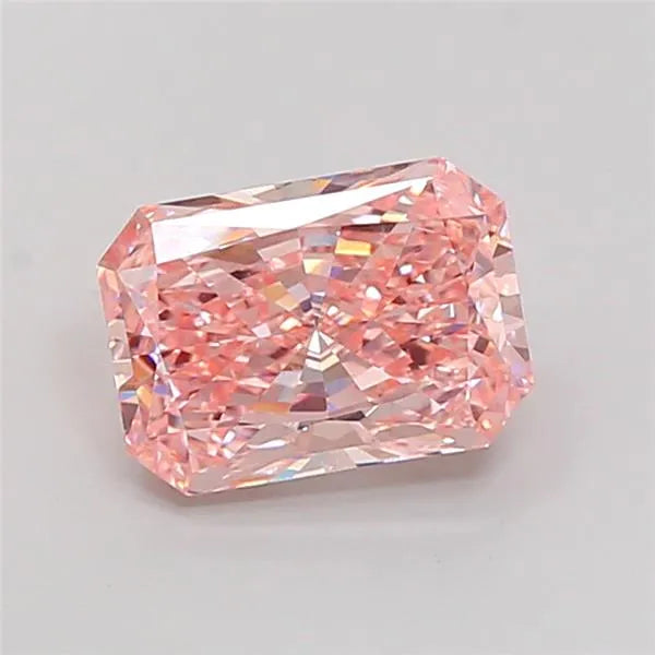3.06ct Radiant Lab Grown Diamond (Colour Fancy Intense Pink, Clarity VS1, IGI Certified)