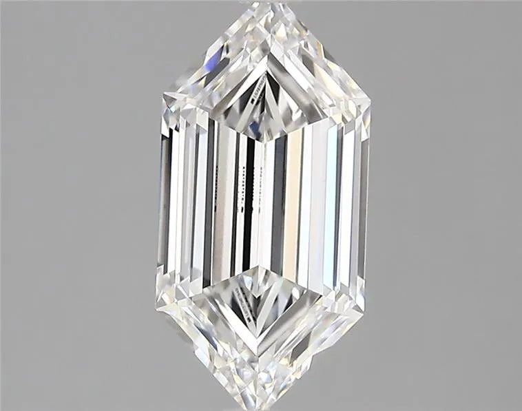 2.02ct Hexagonal Lab Grown Diamond (Colour D, Clarity VVS1, IGI Certified)