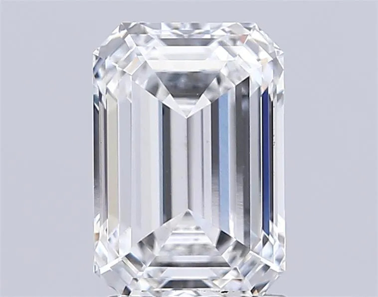 2.13ct Emerald Lab Grown Diamond (Colour D, Clarity VVS2, IGI Certified)