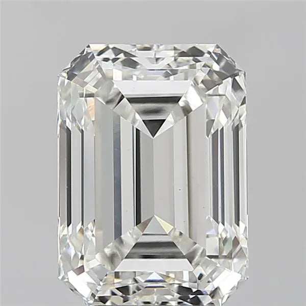 5.00ct Emerald Lab Grown Diamond (Colour H, Clarity VVS2, IGI Certified)
