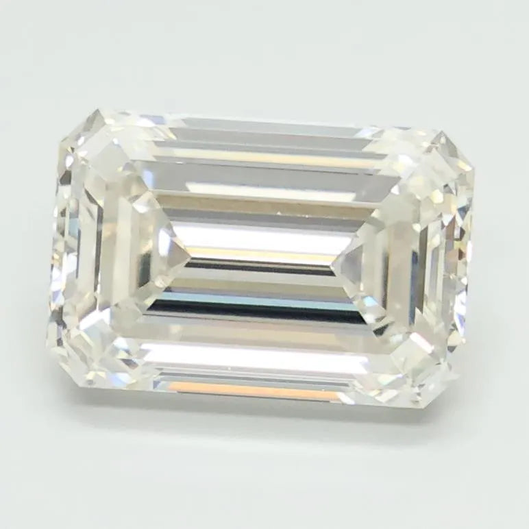 2.88ct Emerald Lab Grown Diamond (Colour G, Clarity VVS2, IGI Certified)