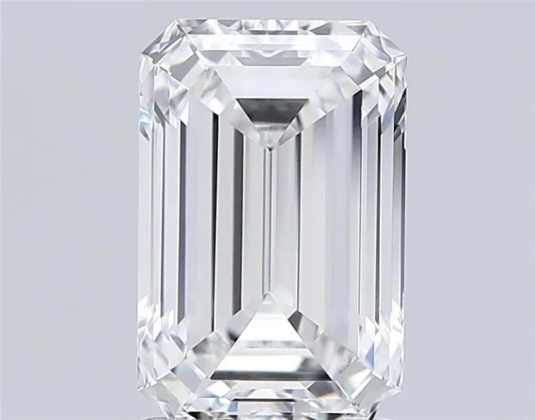 2.60ct Emerald Lab Grown Diamond (Colour E, Clarity VVS2, IGI Certified)