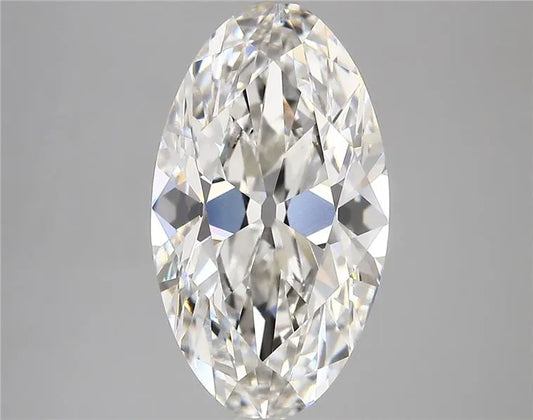 5.27ct Oval Lab Grown Diamond (Colour F, Clarity VVS2, IGI Certified)