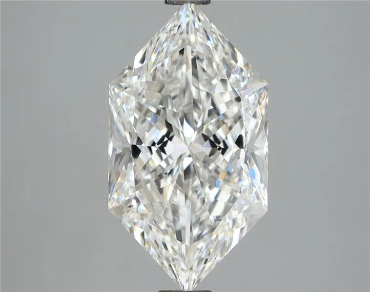 3.63ct Hexagonal Lab Grown Diamond (Colour E, Clarity VVS2, IGI Certified)