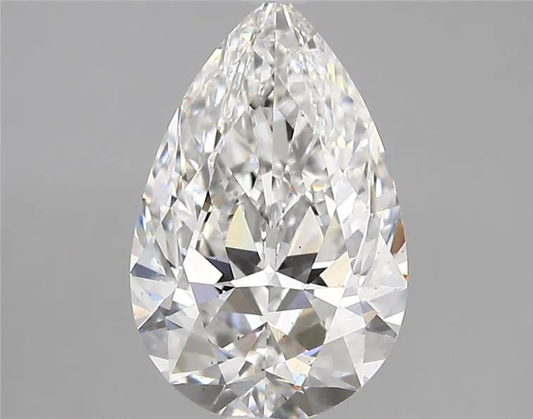2.57ct Pear Lab Grown Diamond (Colour E, Clarity VS2, IGI Certified)